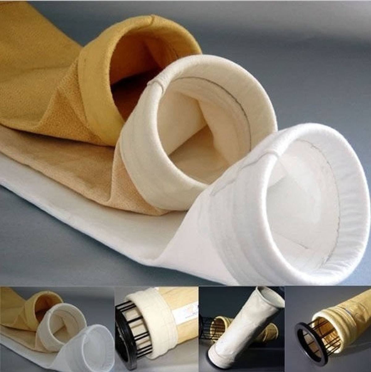 PTFE laminated filter bags applications in waste incineration flue gas  purification